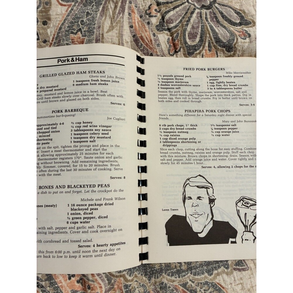 The Super Steeler Cookbook NFL Pittsburgh Steelers Cook Book 1982 Vintage - Picture 7 of 13